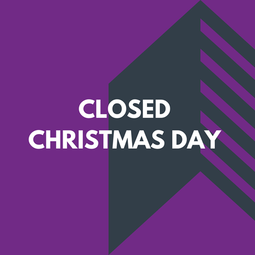 CHRISTMAS DAY - CLOSED