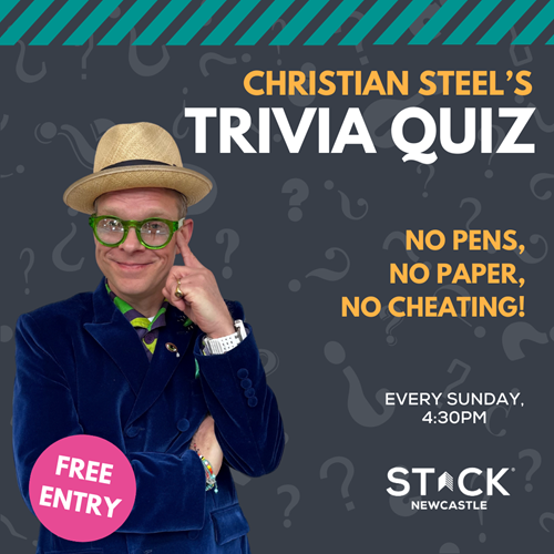 Trivia Quiz - Hosted By Christian Steel