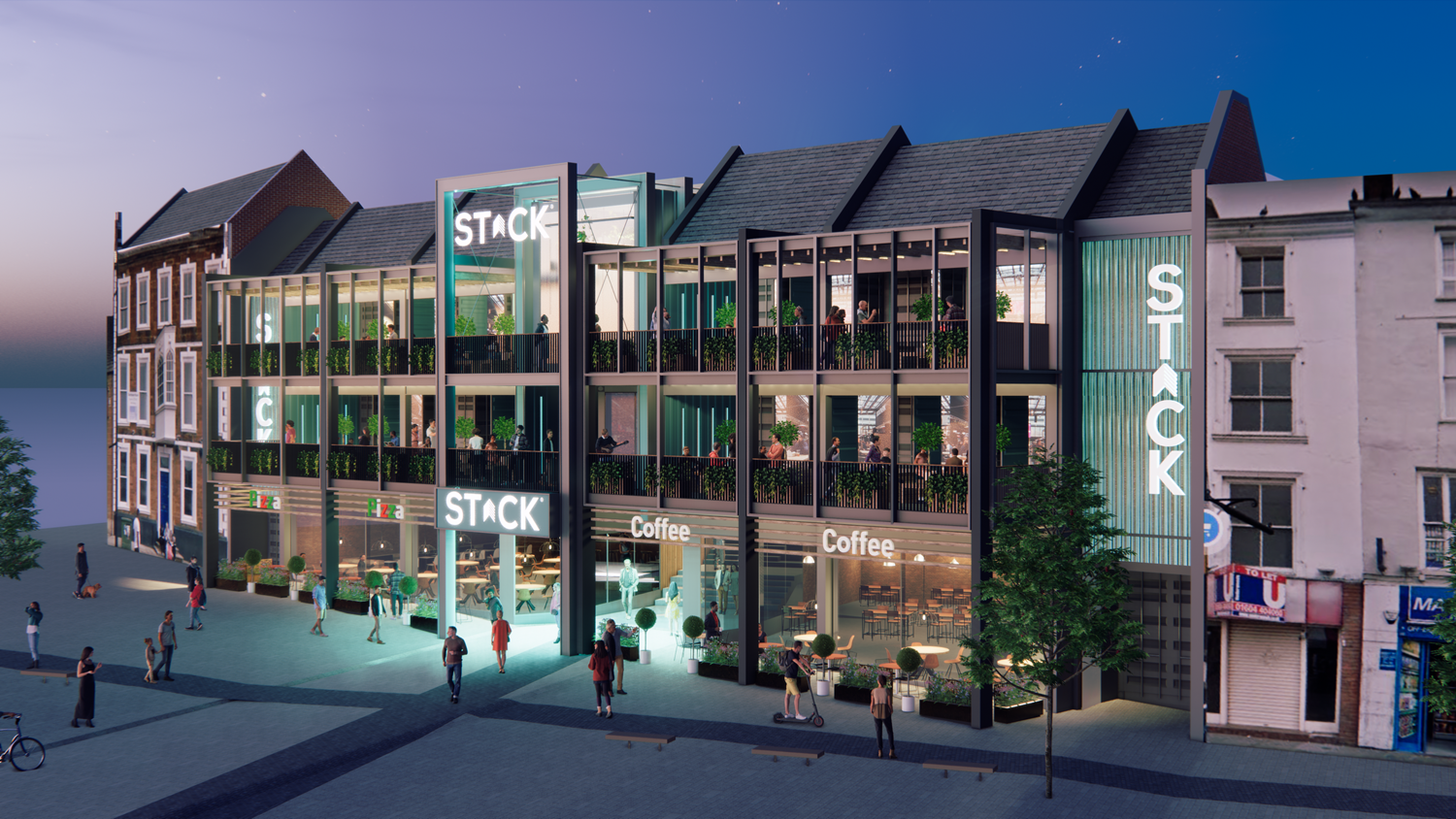PLANS FOR STACK NORTHAMPTON GIVEN THE GREEN LIGHT