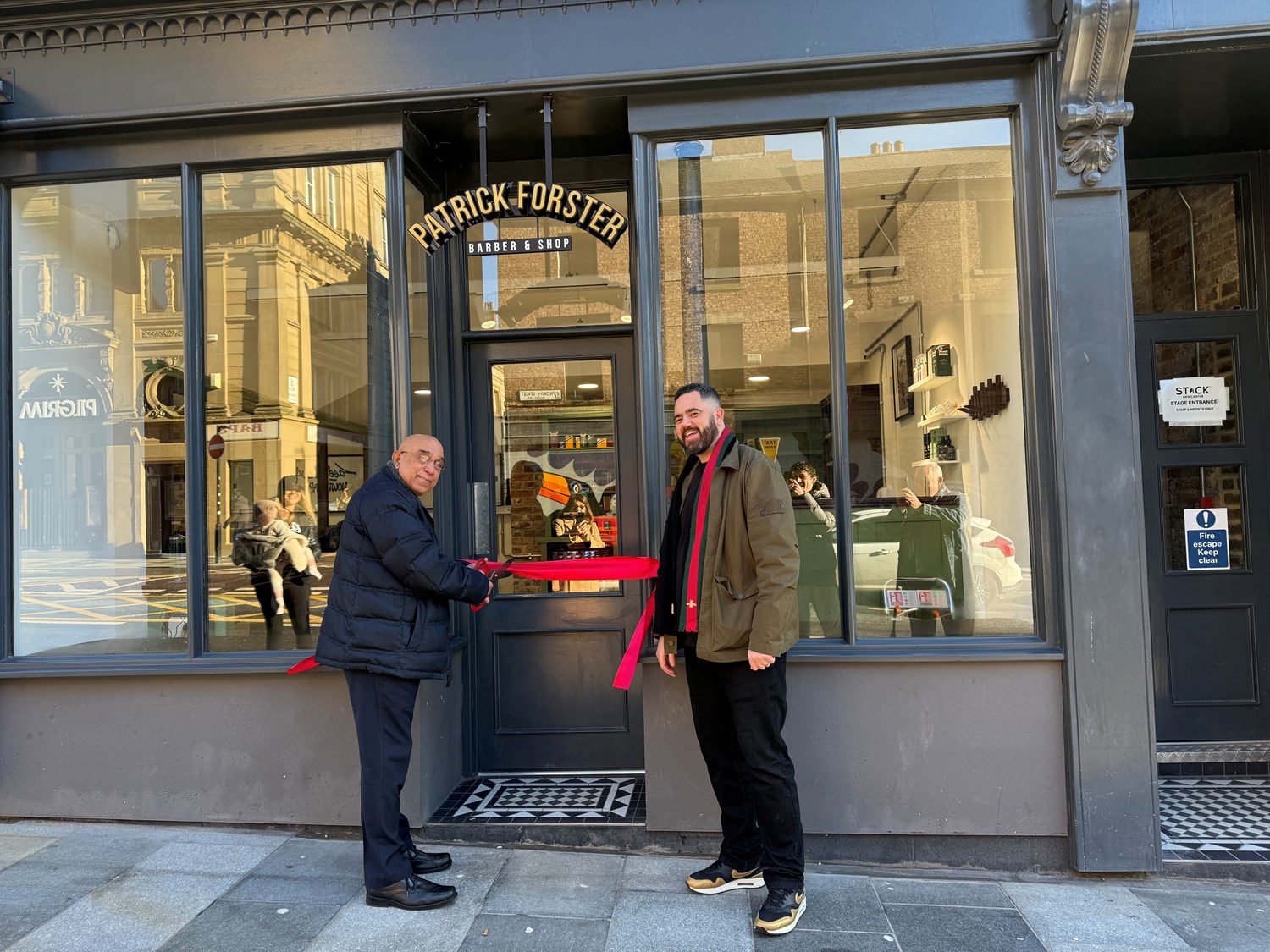 HAIR’S TO YOU, AS NEW BARBER SHOP OPENS AT STACK…