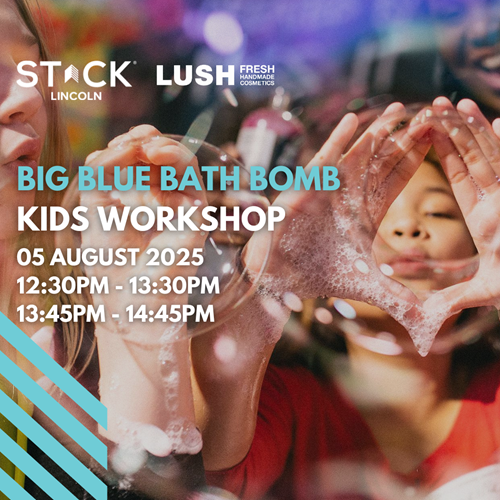 Lush Big Blue Bubble Bar Workshop