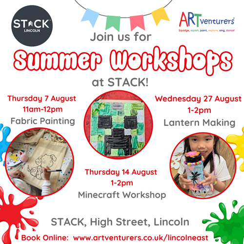 ARTventurers Kids Tote Bag Workshop