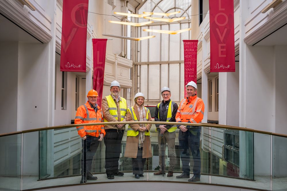 WORK CONTINUES BEHIND THE SCENES