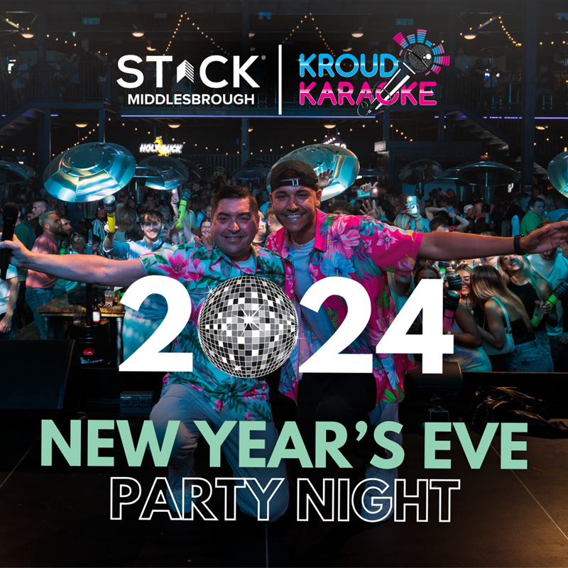 New Year's Eve 2024 Party Night at STACK Middlesbrough