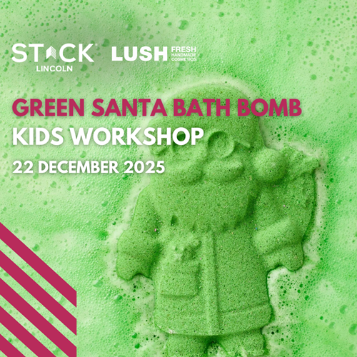 LUSH Green Santa BathBomb Workshop