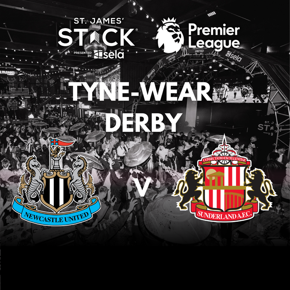 DERBY DAY AT ST. JAMES' STACK