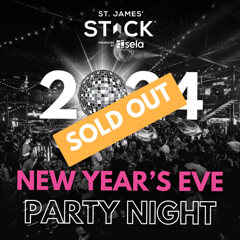 New Year's Eve 2024 Party Night at St. James' STACK