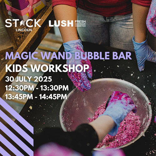 Lush Magic Wand Bubble Bar Workshop