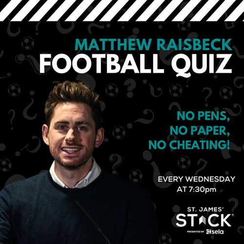 Matthew Raisbeck's Football Quiz